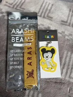 嵐を旅する展覧会 BEAMS Special ラゲッジマーク 黄