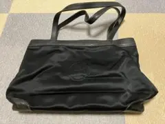 HANAE MORI ブラックナイロントートバッグのサムネイル