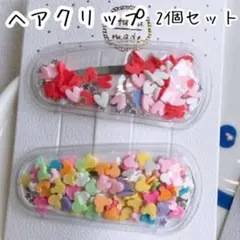 ベビー キッズ ヘアピン 透明 クリア マウス ハート 韓国 人気