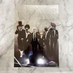 ヒロアカ 敵連合総会 スーツビジュアル クリアポスター