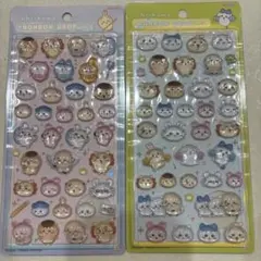 ちいかわ ボンボンドロップシール みんな ポーズ ニコニコ