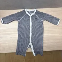Ralph Lauren 60cmボーダーロンパース