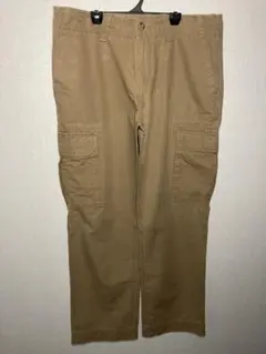 【美品】メンズ・カーゴパンツ・ベージュ・M