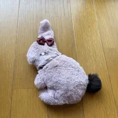 うさぎ型 ファーポーチ