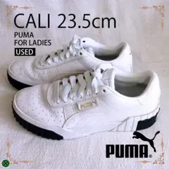 PUMA CALI ホワイト スニーカー レディース 23.5cmのサムネイル