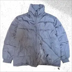 y2k 00s 平成 お兄系 ダウンジャケット　肉厚　ヌプシ グレーＬ