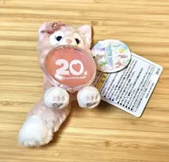 ディズニー リーナベル ぬいぐるみキーホルダー ワッペン バッジ