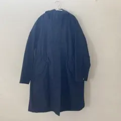 【ユニクロ】レディース　ブロックテックモッズコート　ネイビー　M