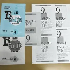 ［最新版］2025年度9月・小５B・育伸社学力テスト
