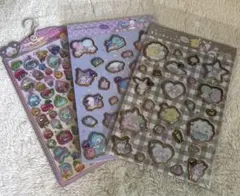 うるちゅるポップシール キャンディシール 3枚セット