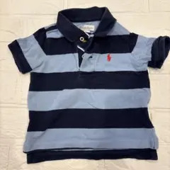 Ralph Lauren ストライプ ポロシャツ 12M 80センチ
