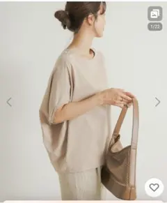 URBAN RESEARCH DOORS★新品★ コクーンシルエットプルオーバー