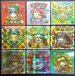 ビックリマン2000 レッドフィルム P4レインストリート等 12弾 9枚セット