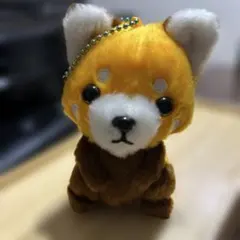 羊毛フェルト レッサーパンダ キーホルダー ストラップ ハンドメイド