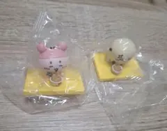 ちいかわ　松屋コラボ　フィギュア　ラッコさん　古本屋さん　カニちゃん