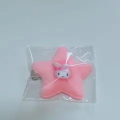 サンリオ　トキメキぽっぷビーズ　シークレットヘアクリップ　マイメロディ　マイメロ