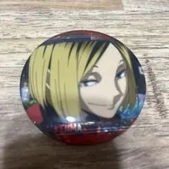 ハイキュー！！ 　缶バッジビスケット　ゴミ捨て場の決戦 孤爪研磨