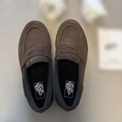 新品　VANS ブラウン スエード ローファー スニーカー 27cm