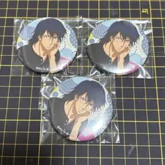 新テニスの王子様　忍足侑士　缶バッジ