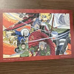 一番くじ　NARUTOP99〜豪華絢爛絵巻〜E賞　岸本斉史描き下ろしイラスト色紙