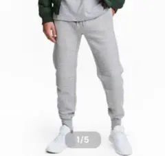 【Ｈ＆Ｍ】スウェットジョガーパンツ　ブラック