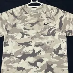 美品 NIKE TEE 迷彩 総柄 DRI-FIT ラグランTシャツ スポーツ