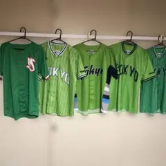 東京ヤクルトスワローズ 燕パワーユニホーム 5枚セット‼️