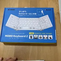 MOBO Keyboard 2 ホワイト 日本語配列 Bluetooth