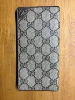 T*M様 GUCCI 長財布 GGキャンバス ブラウン - メルカリ