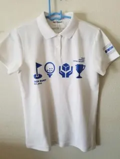 超美。JACK BUNNYレディースゴルフポロシャツ