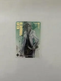 bleach ウルキオラ　サイン入りクリアカード