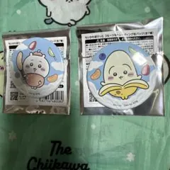 ちいかわぽけっと　フルーツなトレーディング缶バッジ　2個セット　ちいかわ&うさぎ