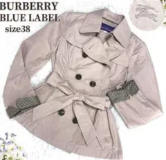 BURBERRY BLUE LABEL トレンチコート スプリング ホースロゴ