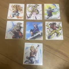 ドラゴンボールアート色紙セット