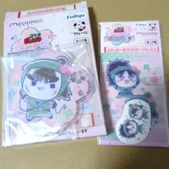 フリューくじ　忍たま乱太郎　ふんわり桜もちぴこの段　七松小平太&中在家長次