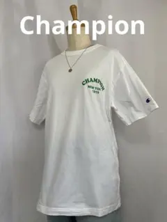 Champion ホワイト Tシャツ Mサイズ