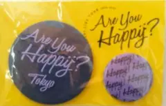 Are You Happy? 缶バッジ セット　紫