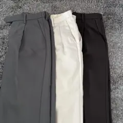 WYM LIDNM BASIC TAPERED SLACKS M 3本セットのサムネイル