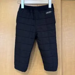 最終値下げ　プティマイン　起毛　パンツ　90センチ　ブラック