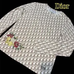 Christian Dior トロッター タンクトップ 花柄刺繍 - メルカリ