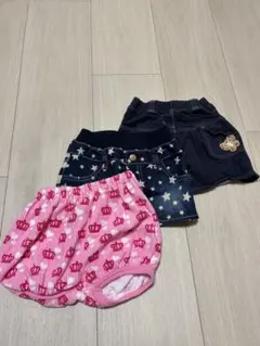 ベビー ボトムス 3点セット 90㎝　おまとめ品