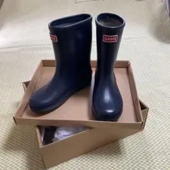 ☆*☆様 GAME ゴム長靴 21cm レインブーツ ネイビーのサムネイル