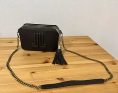 【LANVIN en Bleu】JLロゴ チェーンショルダーバッグ タッセル付きのサムネイル