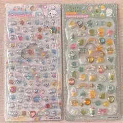 ぷくぷくあわわちゃん　ストーン付き　ジュエルプチドロップ　puffy green