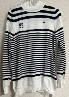 新品未使用⭐︎ タグ付きパーリーゲーツ⛳️ タートルネックボーダーニット⭐︎2⭐︎