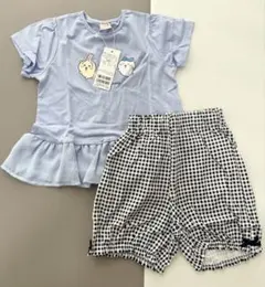 ブルー　新品 プティマイン ちいかわ パジャマ 110のサムネイル