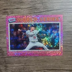 Topps Heritage 2025 山本由伸ワールドシリーズ ピンクパラレル