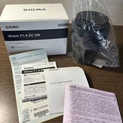 SIGMA 16mm F1.4 DC DN Contemporary