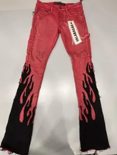 G Herbo着用 sp5der Levi's ペイント ブラック デニム - メルカリ