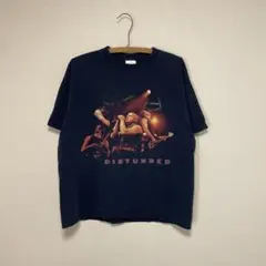 古着☆DAMAGEPLAN☆ダメージプラン☆Tシャツ☆バンドTシャツ☆ブラック